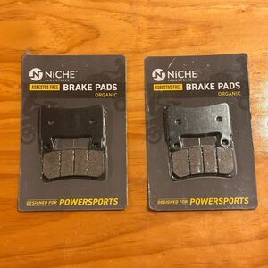 Brake Pad Set for Honda CBR1000R ABS 06455-MKF-D41 Front Semi-Metallic 2 Pack